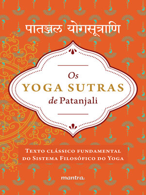 cover image of Os Yoga Sutras de Patanjali